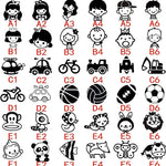 KLÄDSTÄMPEL - ENKEL PERSONIFIERING - KLÄDSTÄMPEL