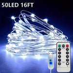 USB FairyLights™ – 20 m LED-valosarja kaukosäätimellä