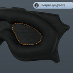 SovMask – 3D-ögonmask med total mörkläggning