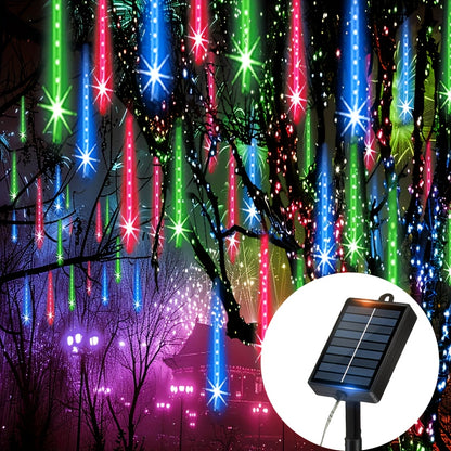 MeteorLjusSol™ – LED Ljusslinga med Solcell och Effekter