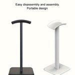 Hodetelefonholder i ABS-plast til skrivebordet