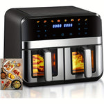 DubblaFritös™ – 9L Luftfritös med Touch och Timer