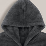 Herrjacka hoodie – fleecefodrad varm höst/vinter