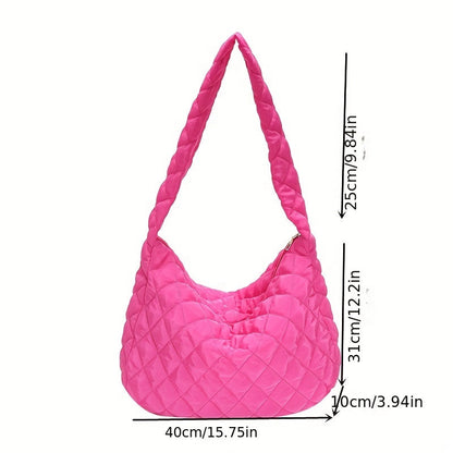 Cloud Bag – Pehmeä olkalaukku, jossa on suuri tilavuus