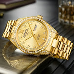 Klocka Anders (automatisk herrklocka med kalender & transparent baksida)