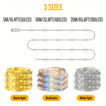 USB FairyLights™ – 20 m LED-valosarja kaukosäätimellä