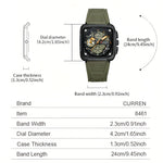 Torino Legacy – militärinspirerad herrklocka med sportig kvartsur