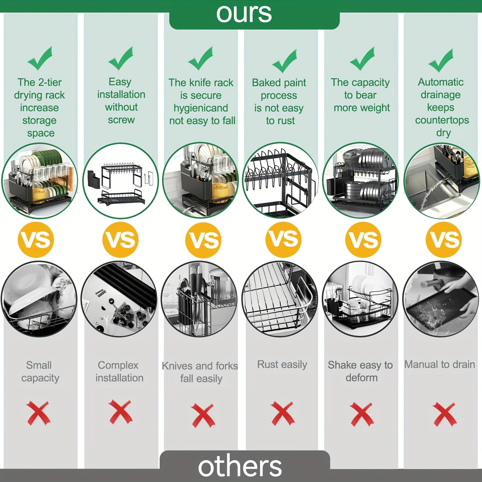 Diskställ 2-vånings