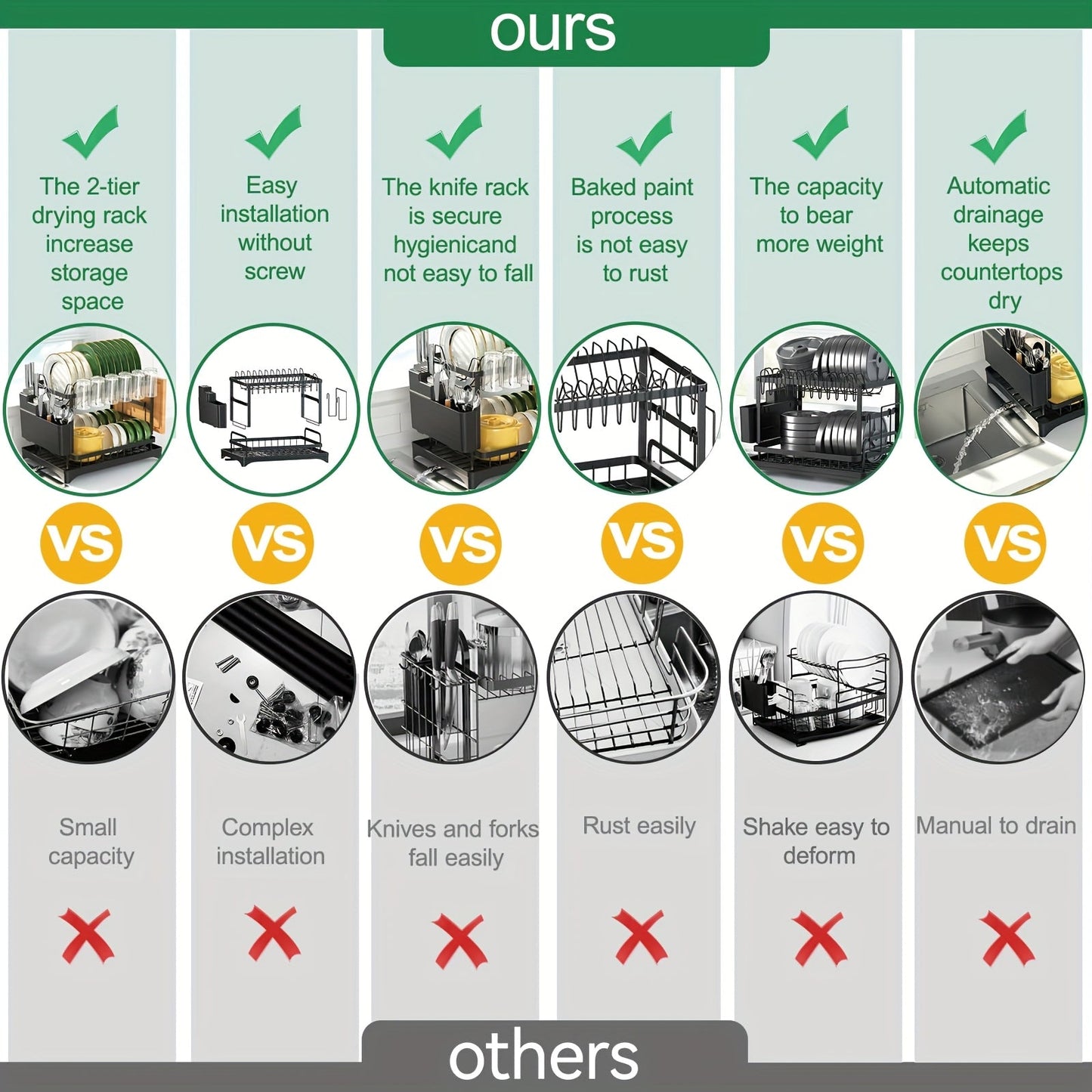 Diskställ 2-vånings
