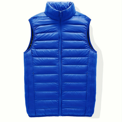 Lättviktsjacka herr – ståkrage & zip-up design för vår/höst