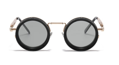 Moderna Justerbara Glasögon med Ljus, Retro Punkstil