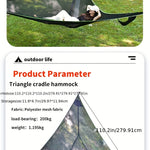 Utomhus Triangulär Hängmatta – För Flera Personer
