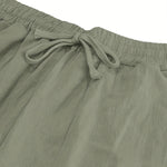 White Comfort Pants™ – Miesten kesähousut joustavalla vyötäröllä