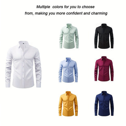 BusinessSkjorta™ – Herrskjorta Slim Fit, Strykfri