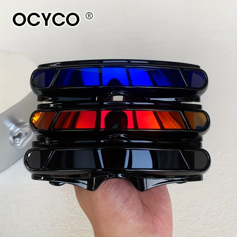 Punk Y2K glasögon – trendiga unisex party & cosplay