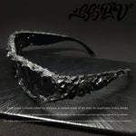 Motebriller - amerikansk stil med harpiksdekorasjon