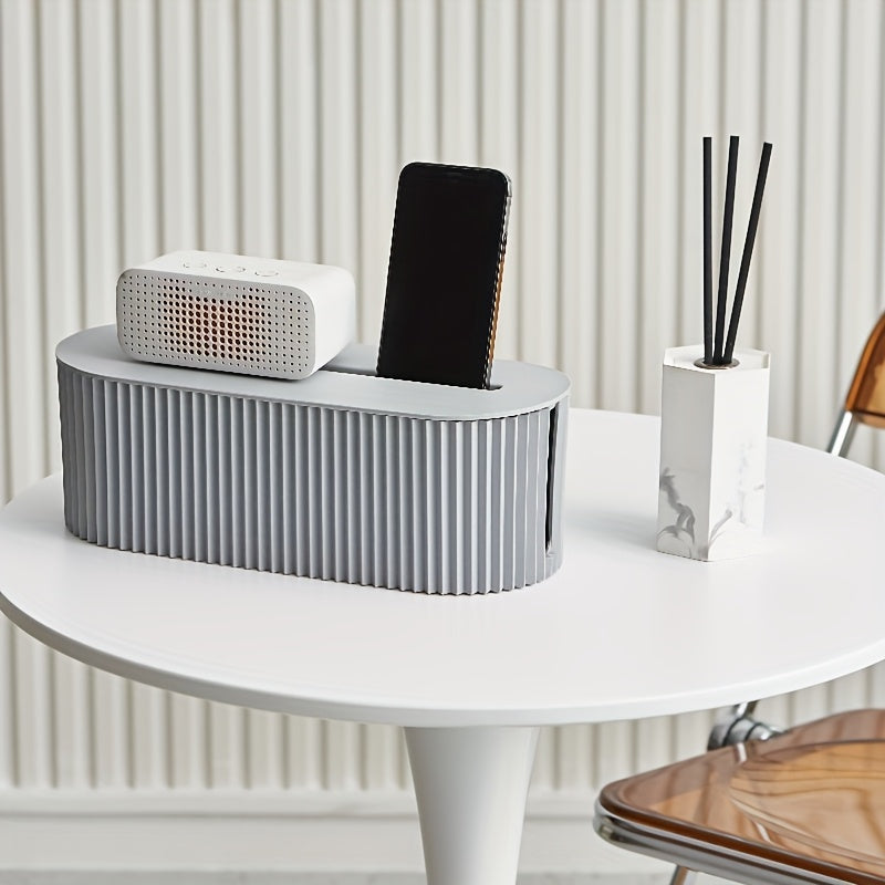 KabelBox™ – Praktisk Kabelorganisatör med Lock