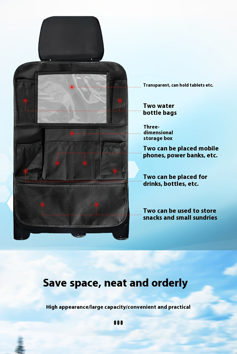 Bilorganisatör™ – 10-fack med Kopphållare