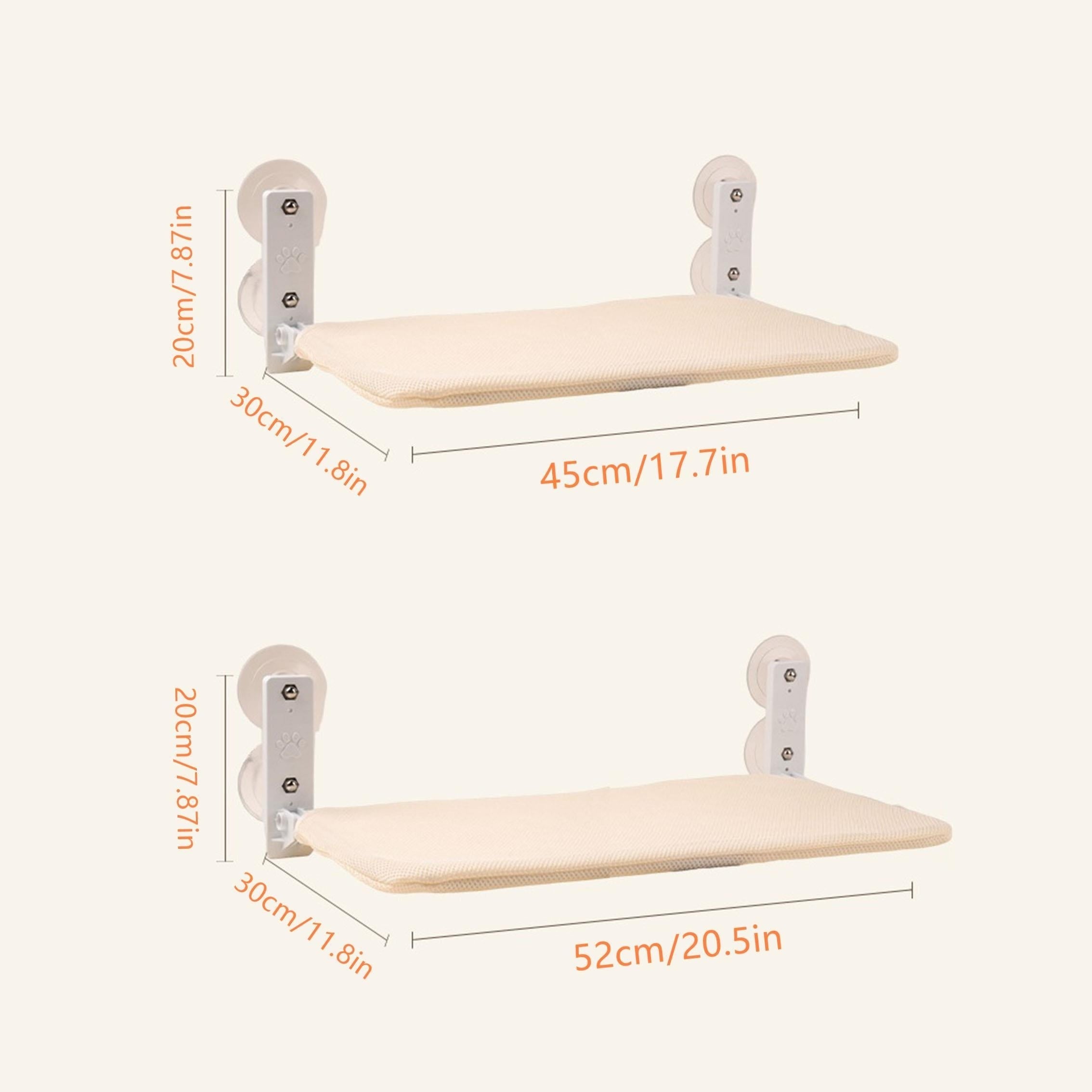 Fönsterhängmatta™ – Fällbar Kattbädd med Sugkoppar