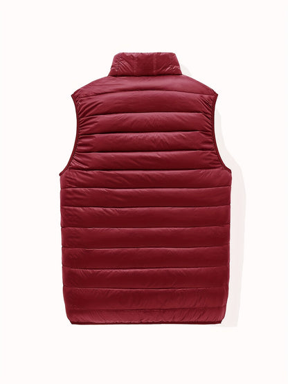 Lättviktsjacka herr – ståkrage & zip-up design för vår/höst