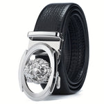 Lejonbältet – Automatisk Spänne för Män