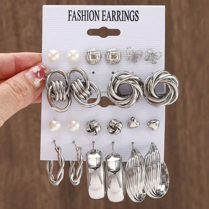 LyxÖrhängen™ – 11-pack Modeörhängen i Olika Stilar