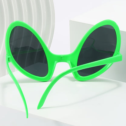 Alien partyglasögon – roliga unisexglasögon för fest & maskerad