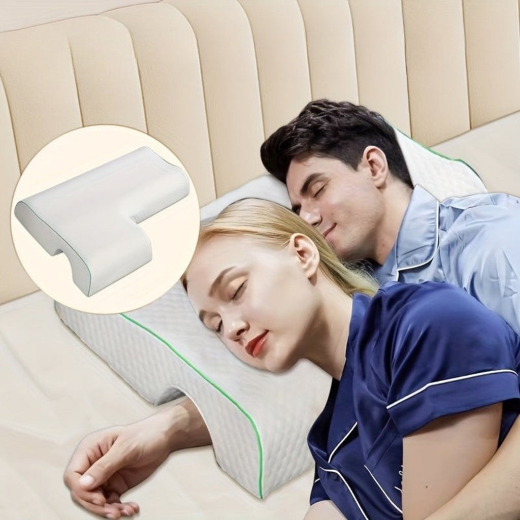 MysaKudden - Minnesskumskudde med Bågstöd för Sömn