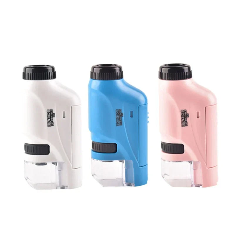 BÄRBART MIKROSKOP  - ETT PEDAGOGISKT ÄVENTYR - LED-MIKROSKOP