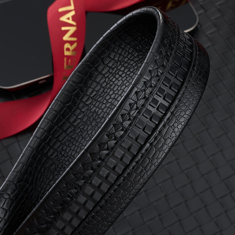 Lejonbältet – Automatisk Spänne för Män