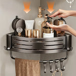 Sugproppshylla för Badrum – Ingen Borrning