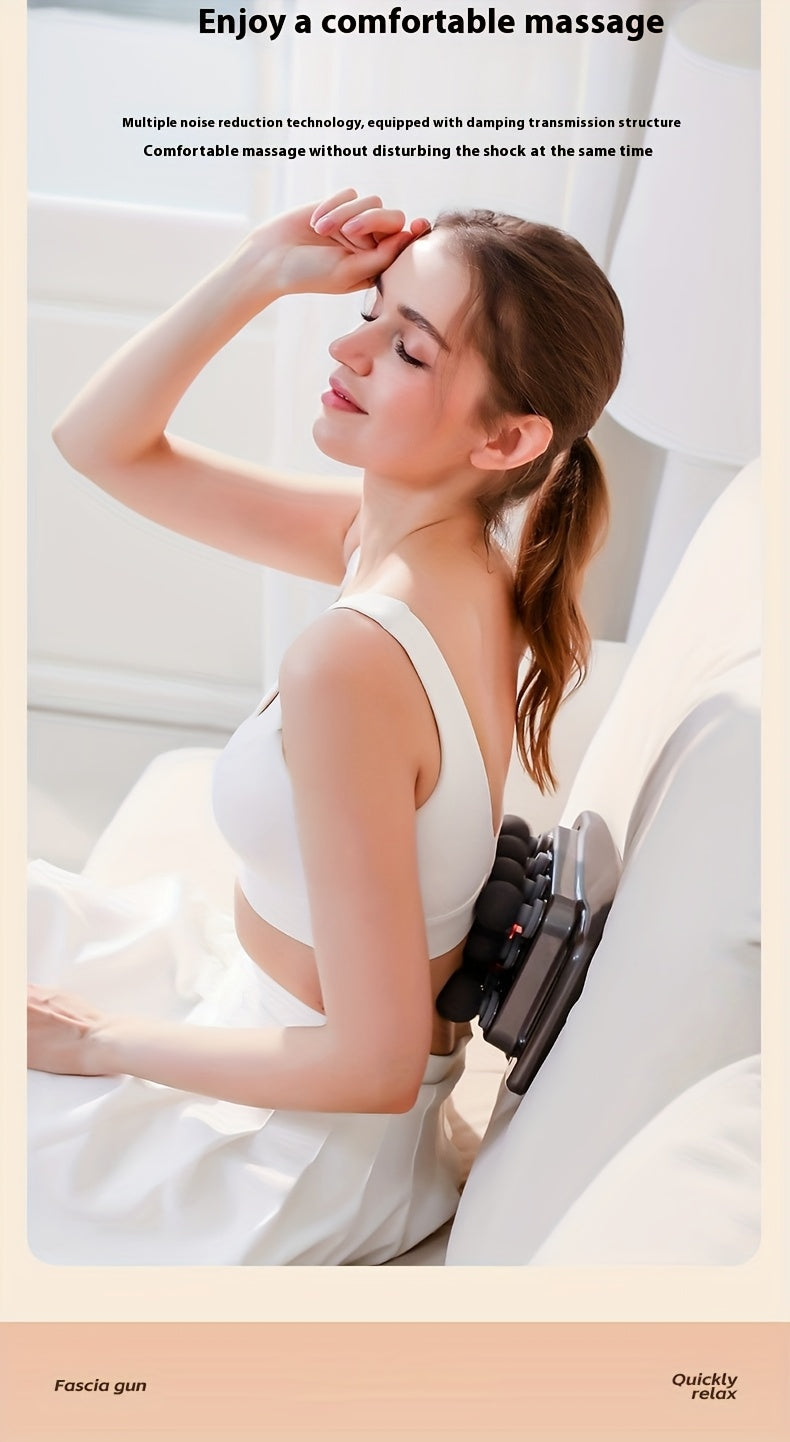 MassagePistolen™ – Kraftfull Massagepistol med 10 Munstycken