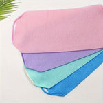 1-Pack Lång Ryggskrubbhandduk, Färgglad och Mild