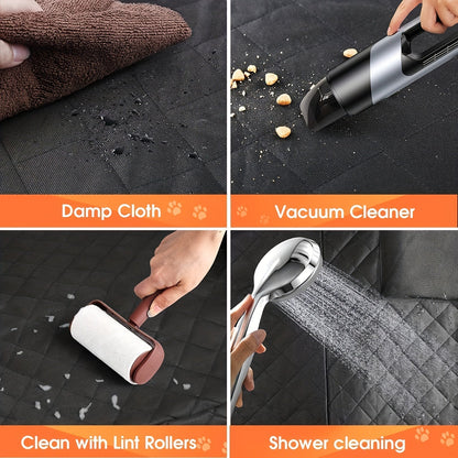 Koiranistuin riippumatto, liukumaton, taskuilla autoon