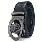 Lejonbältet – Automatisk Spänne för Män