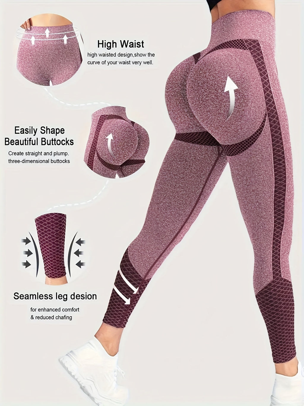 KompressionsLeggings™ – Tights med Magkontroll för Kvinnor