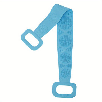 Extra Lång Silikonkroppsskrubb med Handtag