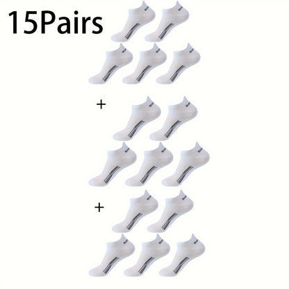 10-pack Låga Sportstrumpor – Unisex & Andas
