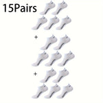 10-pack Låga Sportstrumpor – Unisex & Andas