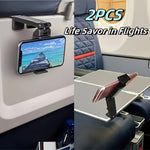 2-pack Flygplansmobilhållare – 360° Roterbar för Bil & Skrivbord