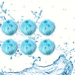 6/8/12-Pack Tvättbollar för Hårborttagning, Återanvändbara