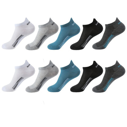 10-pack Låga Sportstrumpor – Unisex & Andas