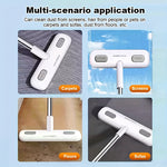 Vindus- og nettingbørste med teleskophåndtak