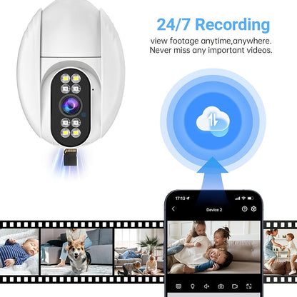SmartCam360™ – WiFi Övervakningskamera med Röst