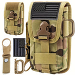 Midjeväska – MOLLE bältesväska med flaskhållare & fack