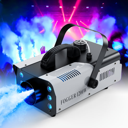 Rökmaskin med RGB LED-lampor för Fest och Teater