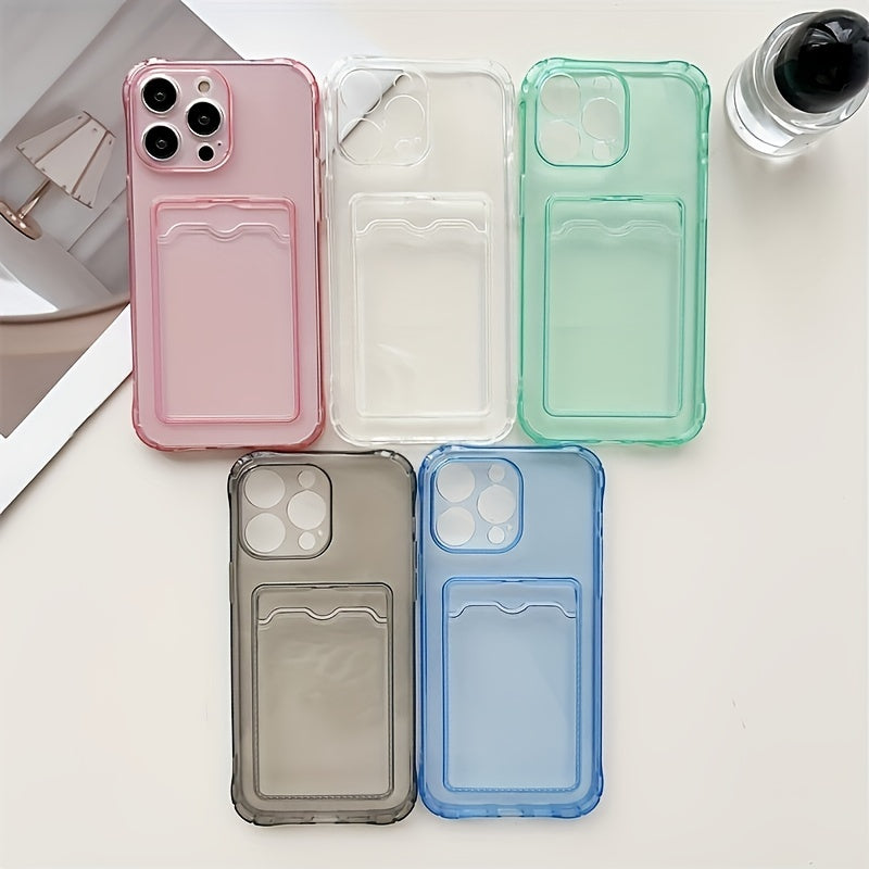 KortSkal – Transparent mobilskal med kortfack