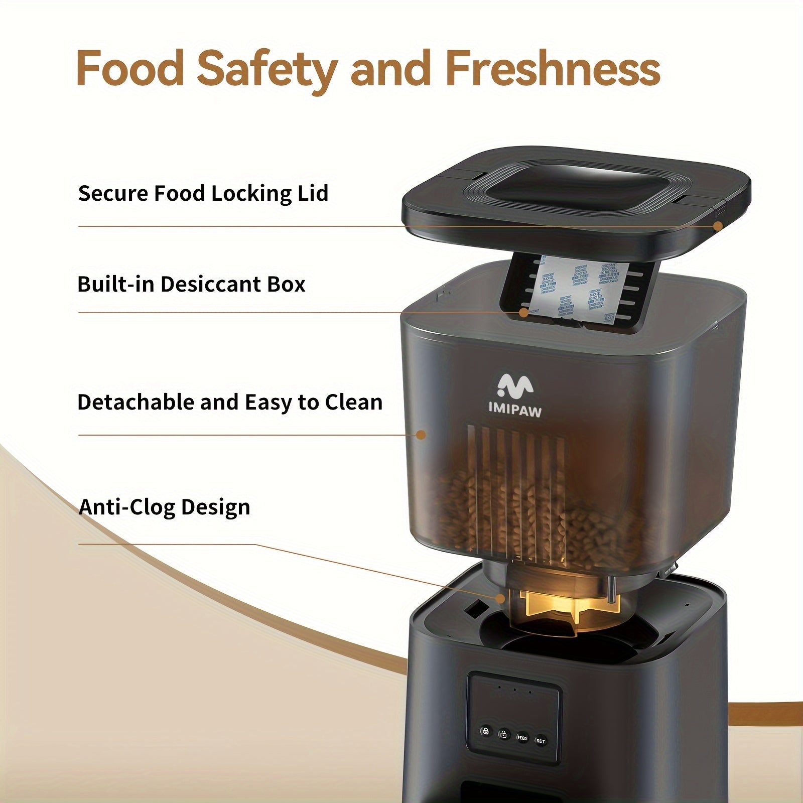 Smart WiFi Katmatautomat med Appkontroll