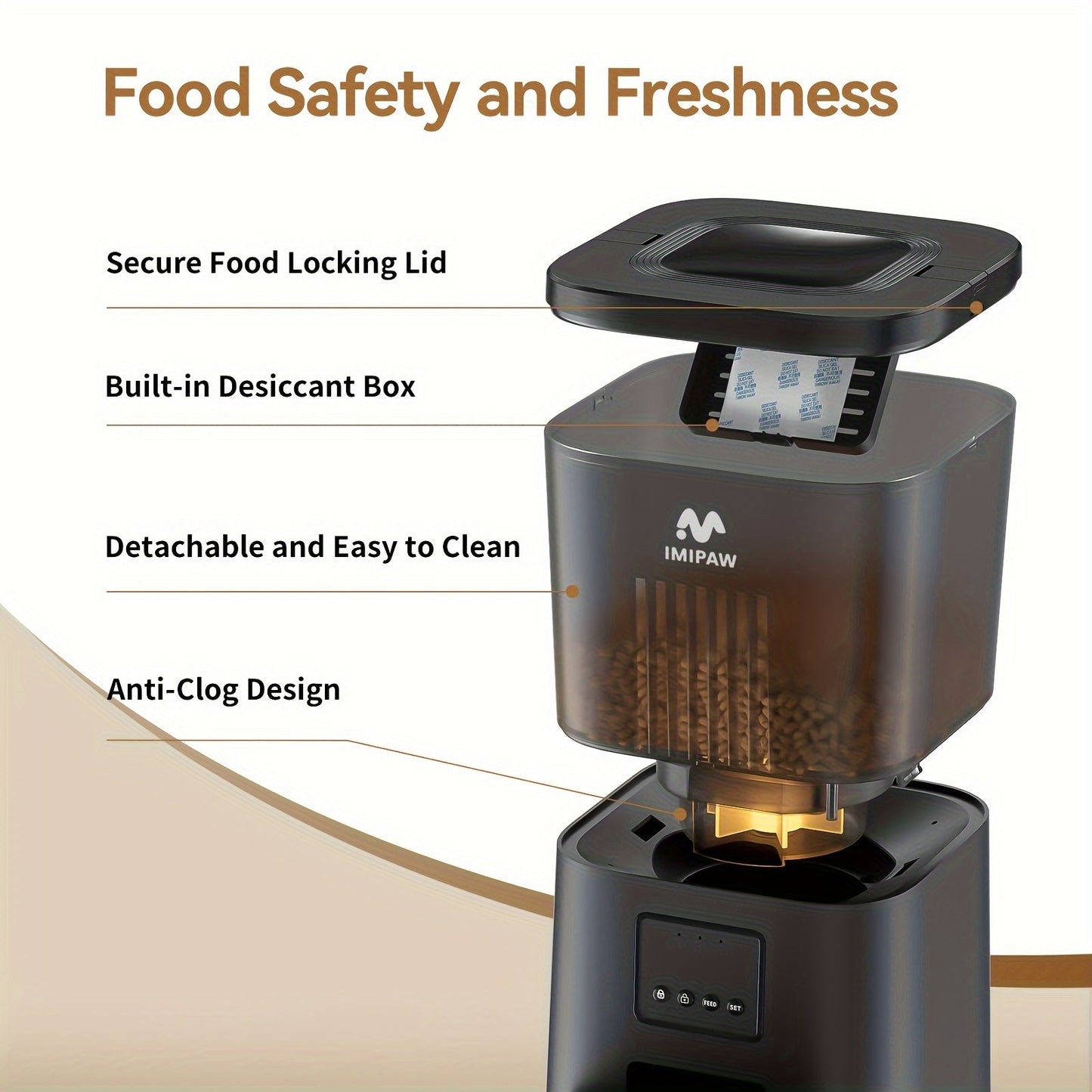 Smart WiFi Katmatautomat med Appkontroll