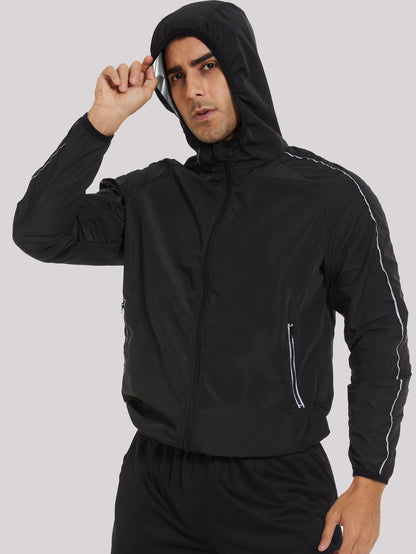 Svett Hoodie™ – Herrhuva med Stretch och Ficka